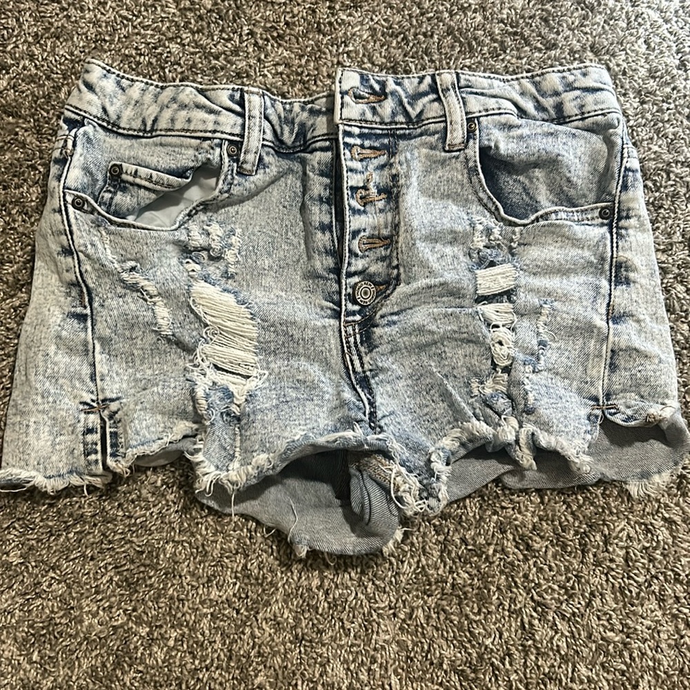 Indigo Rein Jean Shorts
